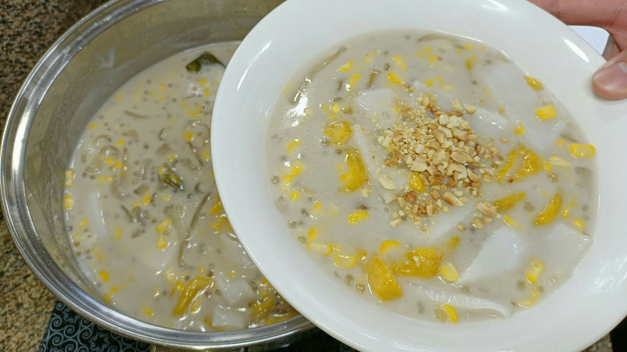 Hướng dẫn Cách nấu chè ngô – Cách Nấu Chè Bắp Dừa Non Thơm Béo – Món Ăn Ngon Mỗi Ngày