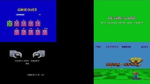 All SEGA Master System Game Over Screen Videos by @MyZout-i4s at Once!