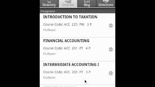 Peirce College Android App screenshot 3