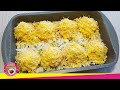 Стожки из фарша под шубой. Очень вкусное мясное блюдо в духовке