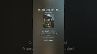 Buh bee, Every Day Be'elze'bub ReDux Final Cut
