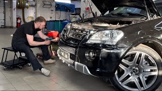 Mercedes ml 6.3 AMG. Делаем рест - дорого, больно!