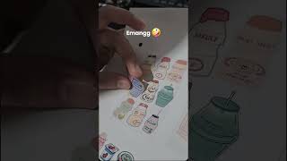 bikin stiker lucu-lucu dan label nama printing kisscut diecut