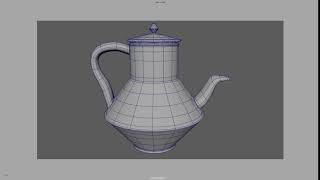 TEAPOT 3D MAYA