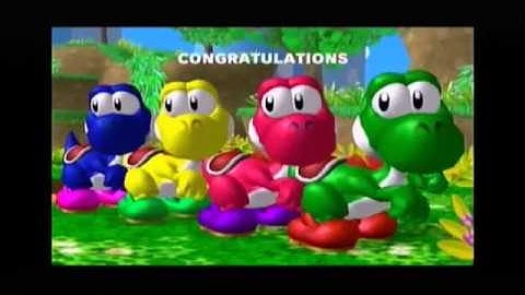 Super Smash Bros Melee: All characters trophy falls, Endings and Congratulations screen
