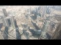 Stunning Views from Burj Khalifa Floor 124-125! 🌆