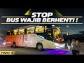 INI BUS ATAU KULKAS BERJALAN⁉️DINGIN BUANGET🥶‼️Trip Jakarta - Pekanbaru with TAM Pewe Class PART 3