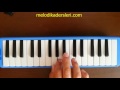 MELODİKA İLE NAZENDE SEVGİLİM 8.SINIF NOTASI VE ÇALINIŞI