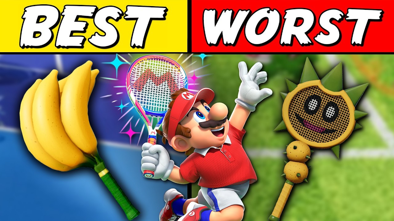 Ranking EVERY Fever Racket in Mario Tennis Fever!