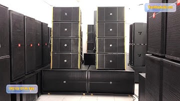 Dàn Loa Array ATI 100 Triệu Đánh Nhạc Sàn Khủng Như Thế Nào- Hỗ Trợ Trả Góp LH 0902826129