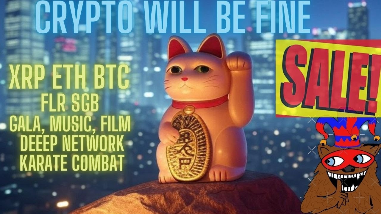 XRP, ETH, BTC, FLR, GALA ,THE DEEP NETWORK, KARATE COMBAT & MORE | CRYPTO WILL MOON