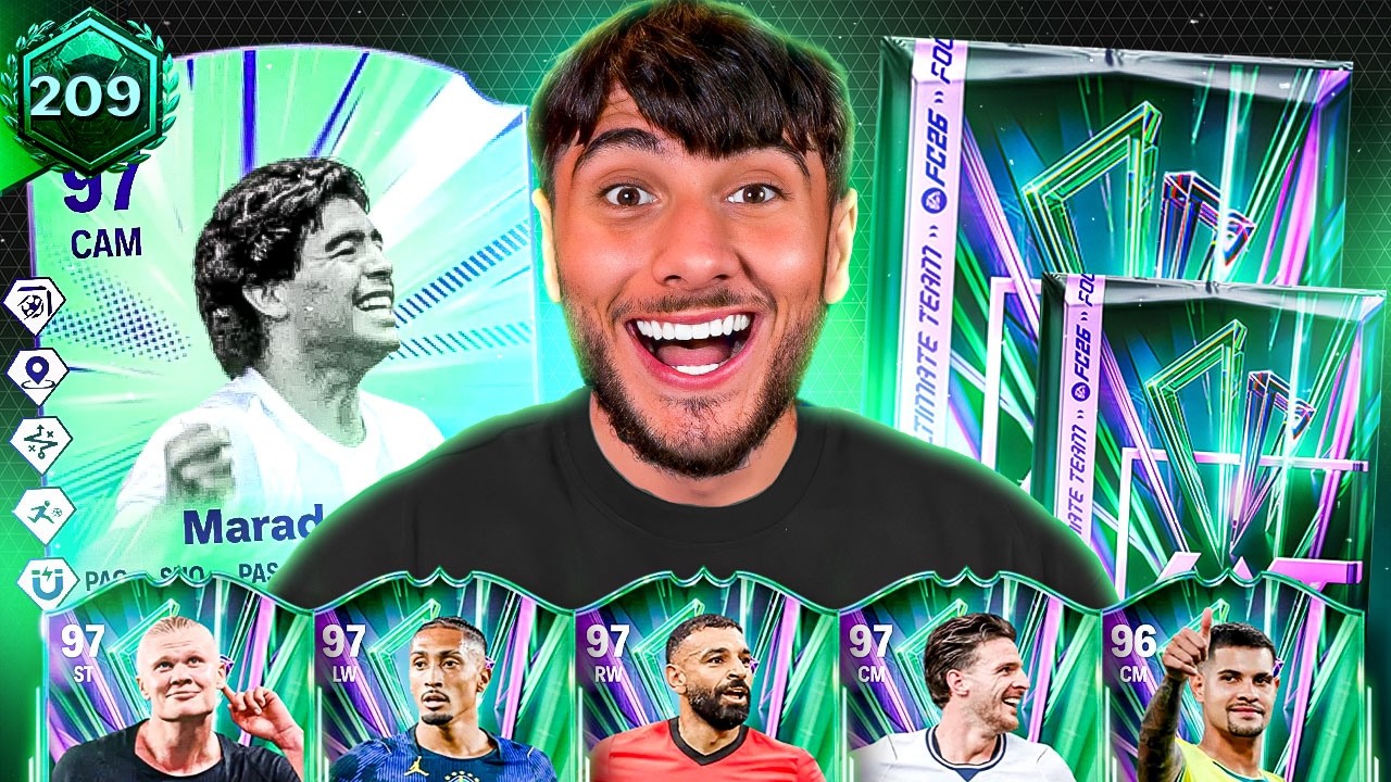 My INSANE Saved Packs + 97 Maradona On The RTG!