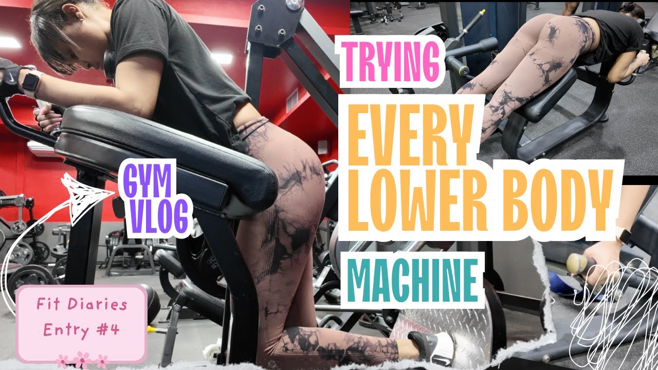 Trying Every Lower Body Machine at the Gym | Setup, Form Tips, and How to Use Them