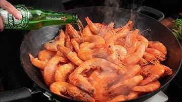 Đây KHÔNG phải là món TÔM hấp bia ! mà ngon hơn gấp nhiều lần ! Shrimp Recipes