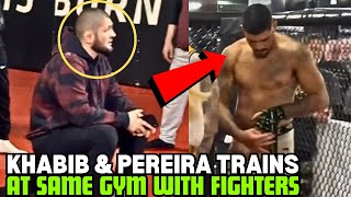 Khabib Nurmagomedov And Alex Pereira Training At The Same Gym Unseen Footage