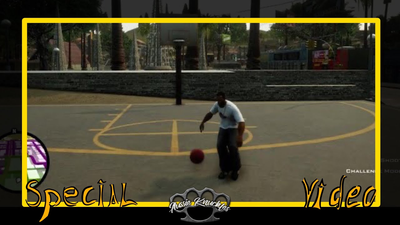 How to play Basketball in GTA: San Andreas Definitive Edition? (Hoopin' it  Up achievement)