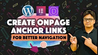 How to add OnPage Anchor Links in WordPress - Elementor Menu anchor, Divi and Gutenberg