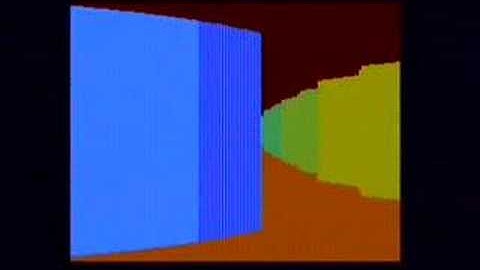 Gloom raycasting demo on CoCo 3