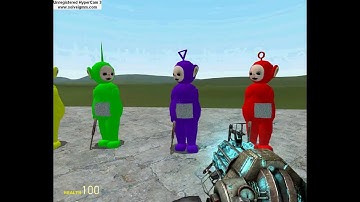 Gmod battels episode 2 (teletubies vs zombies)