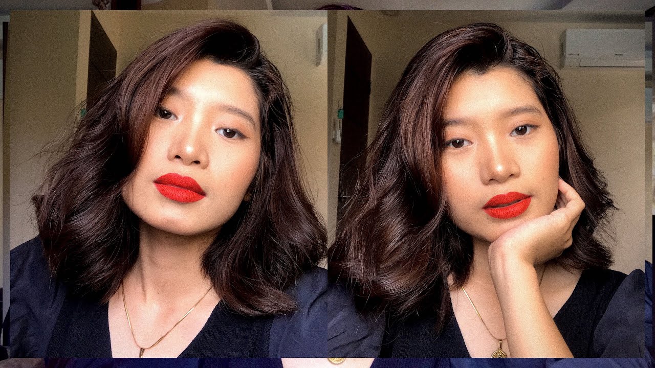 CLASSIC RED LIP HOLIDAY MAKEUP TUTORIAL (Philippines) - YouTube