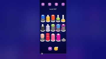 Nut Sort Level 347 Walkthrough | Nuts — Color Sort 347 solution