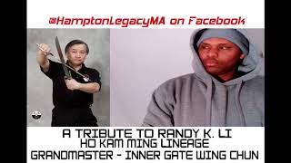 (R.i.p) Randy K Li Wing Chun Defense (Ho Kam Ming Lineage) | Hlmawc