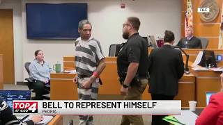 Peoria man accused of shooting deputy will represent himself during trial from live