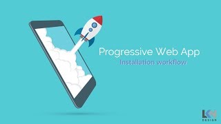 Lk'n Design PWA Install workflow on Android screenshot 1