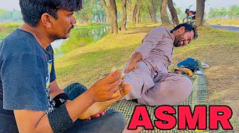 ASMR Foot Therapy for Ultimate Relaxation 😌✨ (Tickle Boy Enjoyment) 🫢