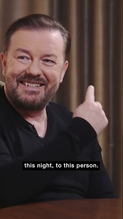 Ricky Gervais at the Golden Globes vs. his sitcoms: edgy, fearless, and