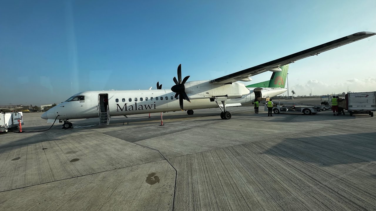 Приземление в Блантайре, Малави - Air Malawi