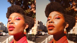 How I Edit & Retouch Fashion Portraits - IPhone Tutorial screenshot 3