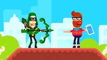 Bowmasters - Robin the Quickshooter - SILVER Tournament - Gameplay Walkthrough (iOS | Android) (65)