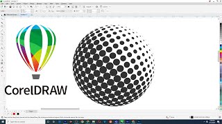 Create a Stunning 3D Sphere in CorelDRAW | Easy Step-by-Step Tutorial for Beginners!