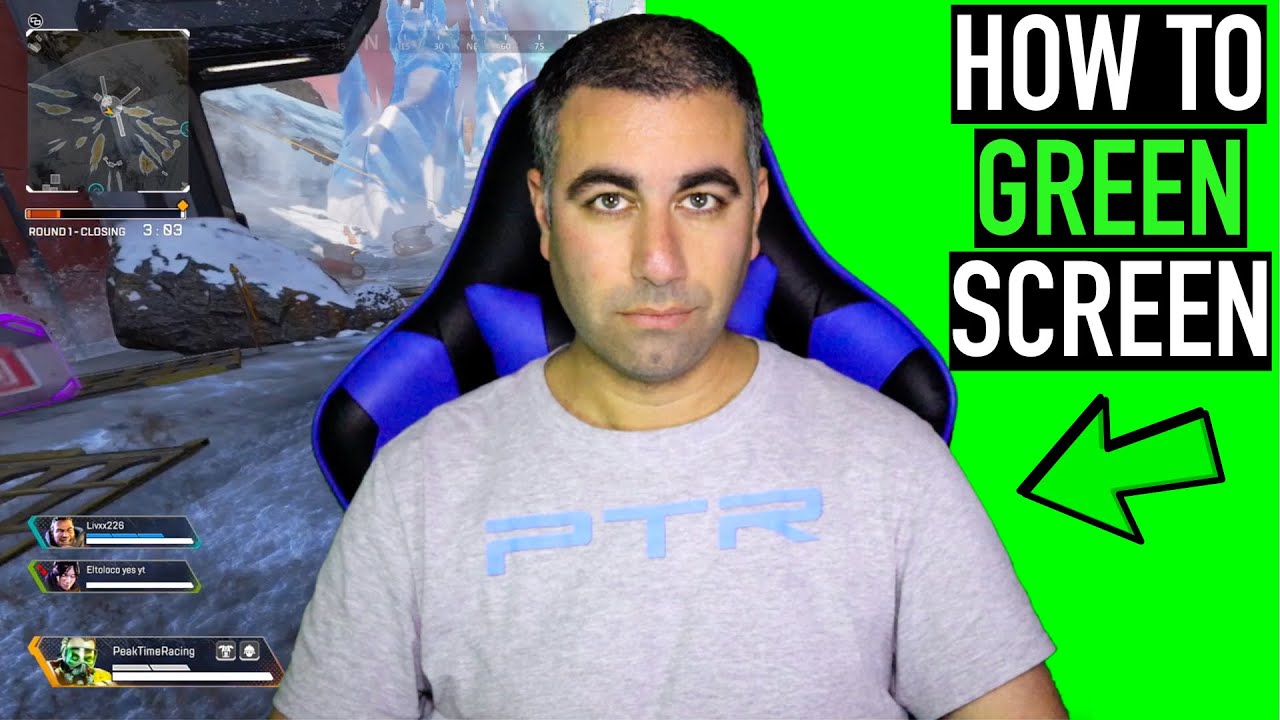 How to use a Green screen on OBS Studio - YouTube