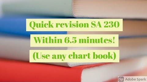 CA Final | Revise SA 230 Audit Documentation in 6 minutes!