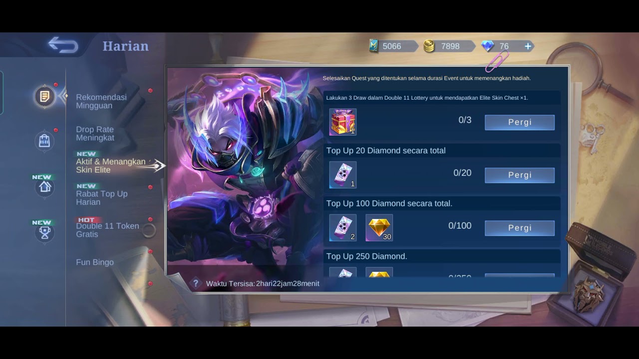 Free Spin Ivent Double 11 Lottery