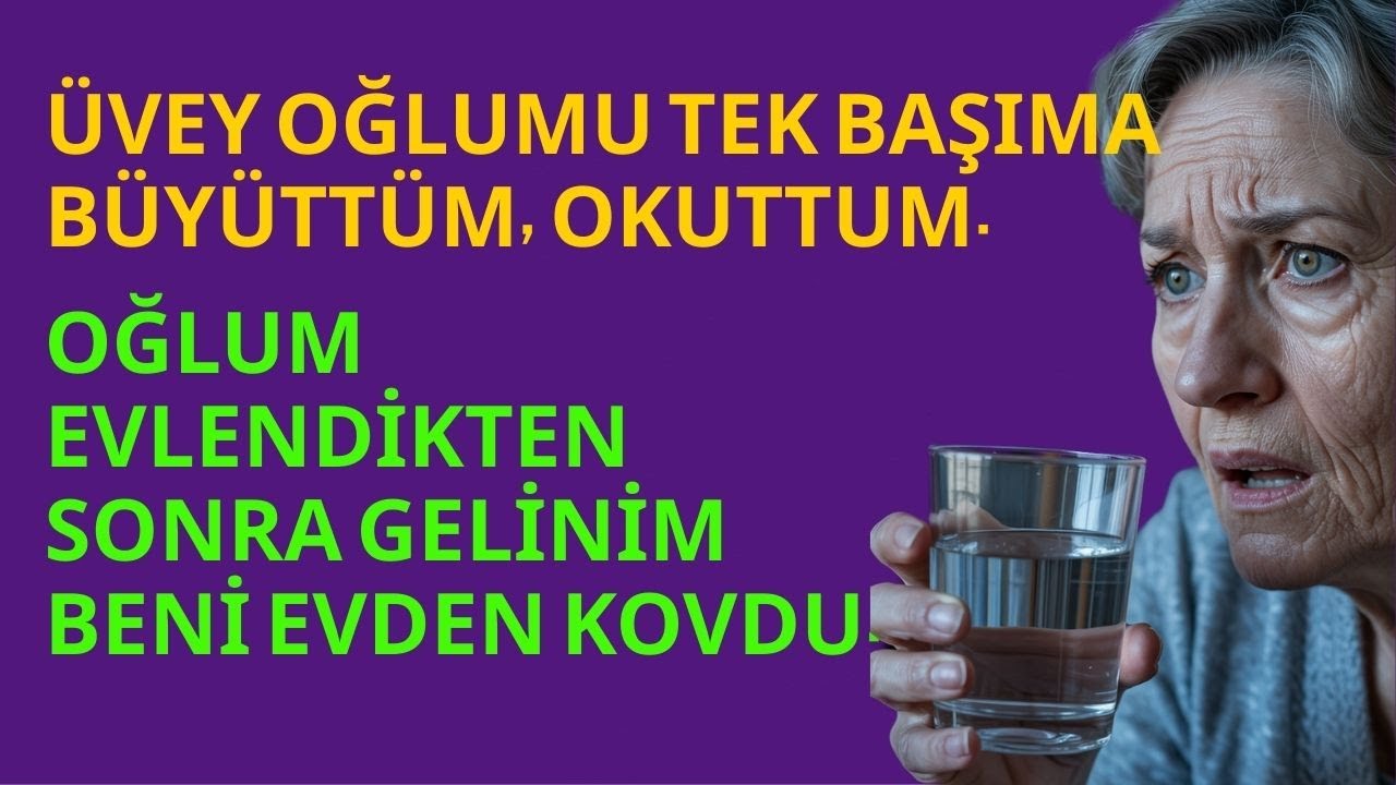 HER ŞEYİNE SUSTUĞU OĞLU, ONU KAPININ ÖNÜNE KOYUNCA SABRI BİTTİ