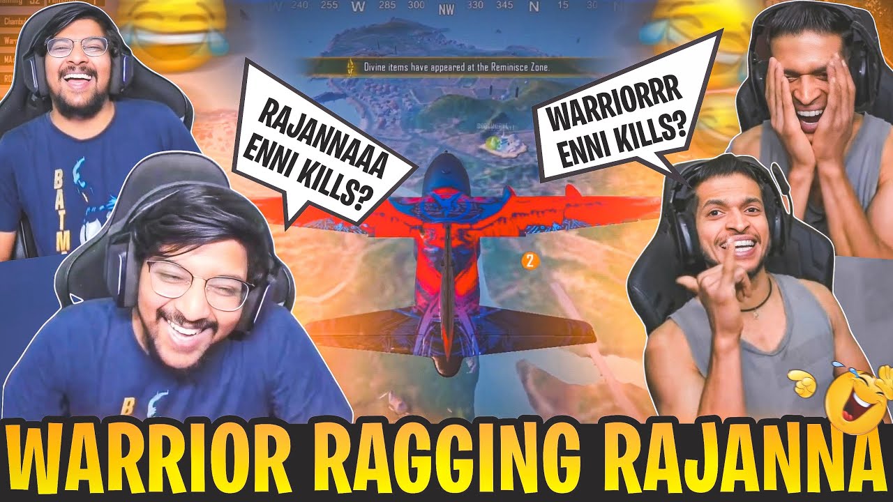 RajAnna Ragging Warrior 🤣 | Warrior Ragging RajAnna 🤣 | 1000% Fun | 