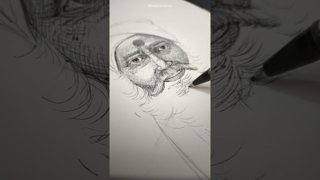 Drawing Sadhu ✍️ 