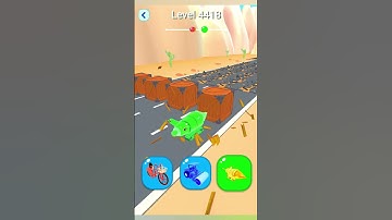 Shape shifting2 game level #4418     hyper casual game #shapeshifting  #gameplay #gaming #shortvideo