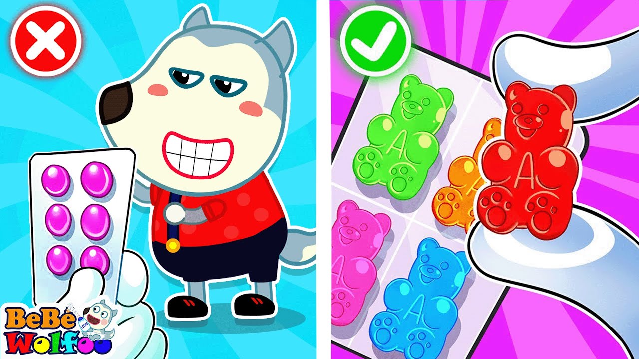 Cómo Colar Comida 2 - LOS MEJORES TRUCOS PARA PADRES 👶 Historias divertidas @BebeWolfoo