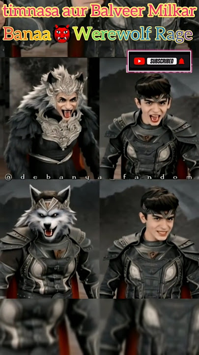baalveer timnasa  to vivan Ek milkar ban gaya old Khatarnak Werewolf rage  #balveer #timnas #shorts