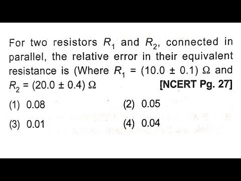 For two resistors