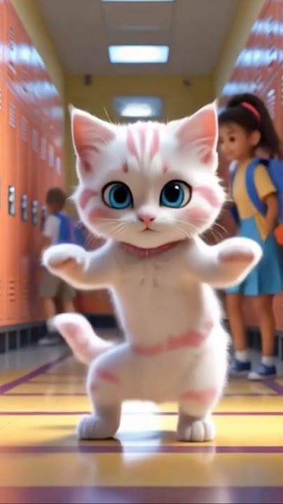 Kucing Nyanyi Pok ame ame #kucing #kucingnyanyi #kucinglucu #videoviral