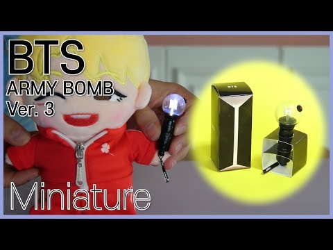 DIY BTS ARMY BOMB Ver. 3 방탄소년단 응원봉 아미밤 미니어처 아미밤 만들기