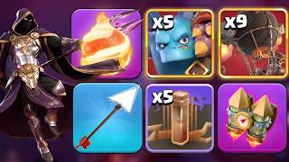 Fireball + Rocket Loon with Super Minion is INSANE | OP Legend 1 Attack Strategy | Clash of Clans screenshot 3