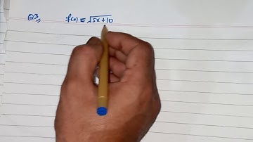 Calculus by Thomas Finny|Domain and Range|Exercise 1.1 Q(1 to 6)| In Udru/Hindi