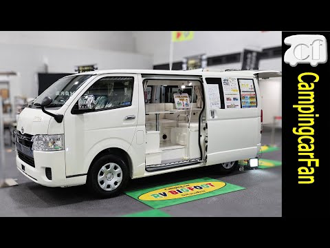 ミニバン・ＲＶにも対応可能！ SwingC : RV Bigfoot] A camper van based on the Toyota Hiace