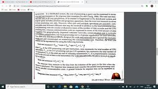 Famous Query optimization Cost Model Net Worth